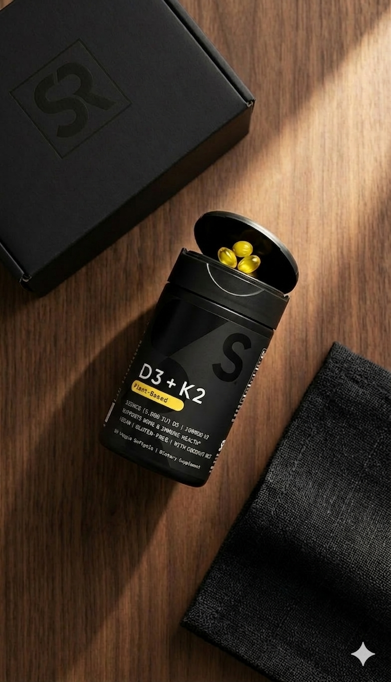 Vitamina K2 + D3 - 60 Capsulas