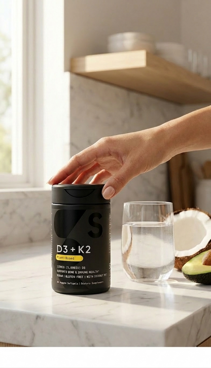 Vitamina K2 + D3 - 60 Capsulas