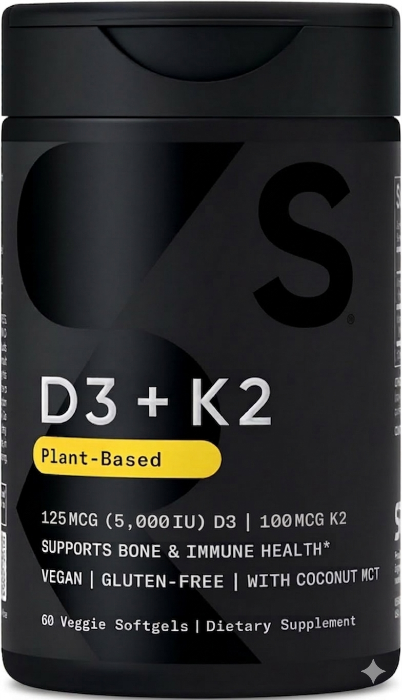 Vitamina K2 + D3 - 60 Capsulas